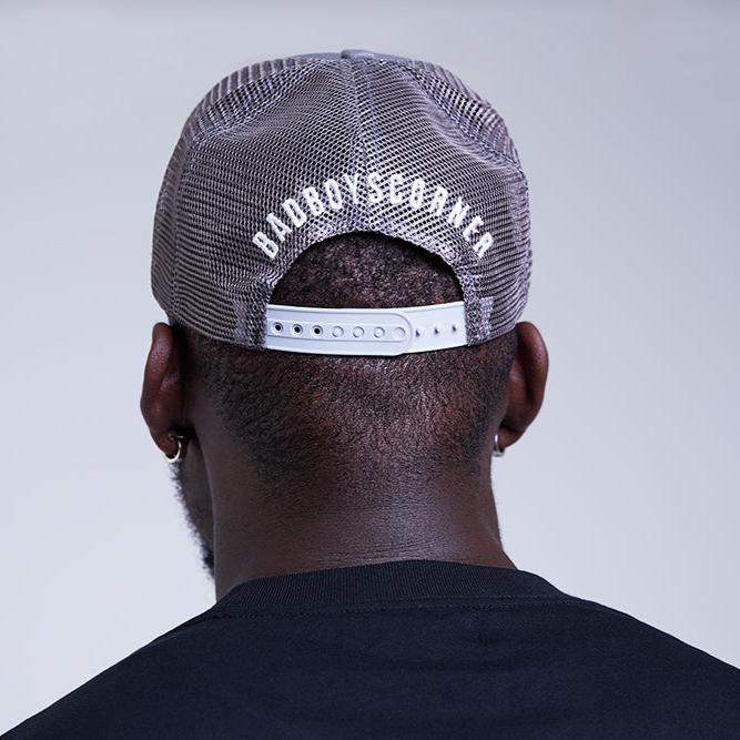 District Trucker Mens White Trucker Hat Luke Combs Concert Trucker