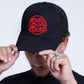 Black & Red Trucker